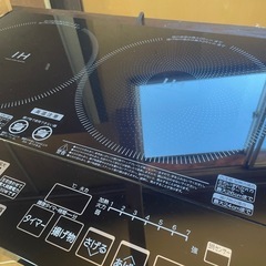 101400IHクッキングヒーター2口電磁調理機器2017年製 の画像