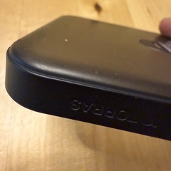TORRAS iPhone16promax用 クリアブラック スマホケースの画像