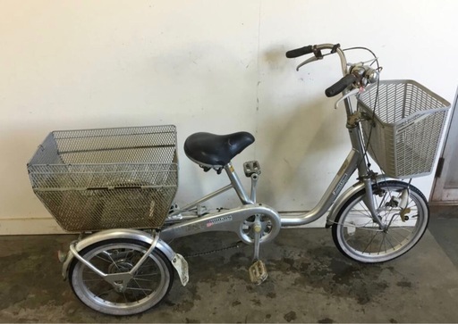 A-196△ 岐阜発/ BRIDGESTONE/ ブリジストン/ WAGON/ 大人用三輪自転車/ 3段変速/ スイングなし/ 走行確認/ 現状品/ 管06s/ R7.1/13 △