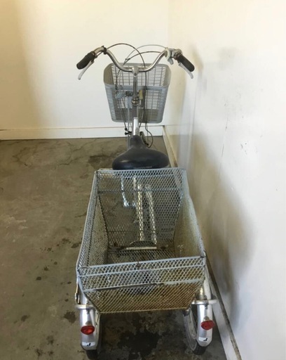 A-196△ 岐阜発/ BRIDGESTONE/ ブリジストン/ WAGON/ 大人用三輪自転車/ 3段変速/ スイングなし/ 走行確認/ 現状品/ 管06s/ R7.1/13 △