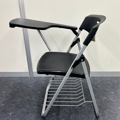 【在庫22脚】 テーブル 付き 折りたたみ椅子の画像