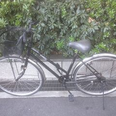 整備済み中古自転車　27インチ　税別￥8.980-　シティー　トンボ　ブラック1014の画像