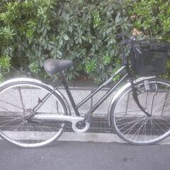 整備済み中古自転車　27インチ　税別￥8.980-　シティー　トンボ　ブラック1014の画像