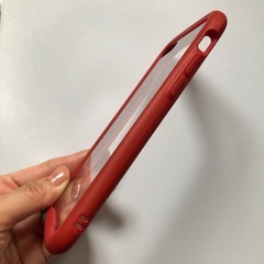 「他サイトで商談中！」美品　iFace Reflection red iPhoneSE、iPhone8の画像