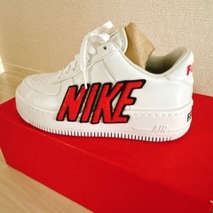 Nike Air Force 1 Upstep Force Is Female Whiteの画像