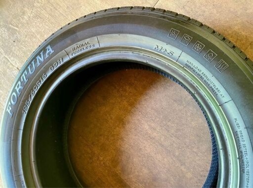 fortuna エコプラス　HP + 195/60r16 23年製　び美品 FORTUNA フォーチュナー ECOPLUS HP+ 195/60R16 2023年製 夏タイヤ