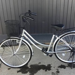 A-197△ y 岐阜発/ EARLY POINT/ 26インチ/ 自転車/ 変速なし/ ママチャリ/ 走行確認/ 現状品/ R7.9/15 △の画像