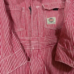 パーソンズ 100 つなぎ ロンパース ヒッコリー ヴィンテージ レトロの画像