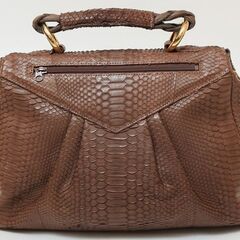 パイソン(蛇革) 2Wayバッグ 品番b24-476の画像