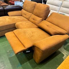 【愛品館八千代店】関家具　RELAXFORM　電動リクライニング　カウチソファ　ドラゴの画像