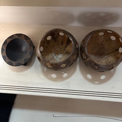 南国調オブジェまたは小物入れの画像