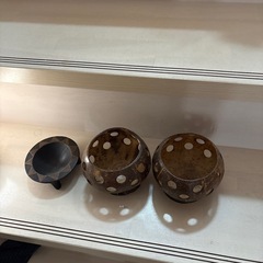 南国調オブジェまたは小物入れの画像
