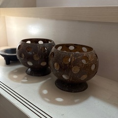 南国調オブジェまたは小物入れの画像