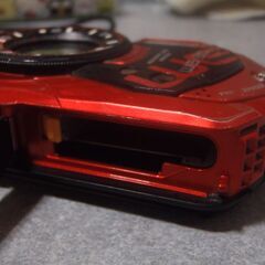 ❤️動作品❤️リコー★WG３０❤️人気色 赤★防水カメラの画像