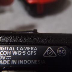 ❤️動作品❤️リコー★WG-5★GPS❤️人気色 銀★防水カメラの画像