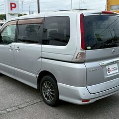 日産　セレナ　ハイェイスターＶセレクション　車検2年付　ナビ　全方位カメラ　ETC　Bluetooth　社外15インチAWの画像