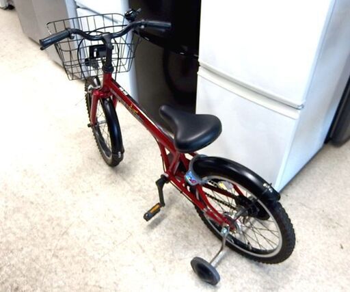 子供用自転車 18インチ FECHTER MS-14S レッド/ブラック系 ☆ 札幌市北区屯田