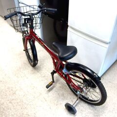 子供用自転車 18インチ FECHTER MS-14S レッド/ブラック系 ☆ 札幌市北区屯田 の画像
