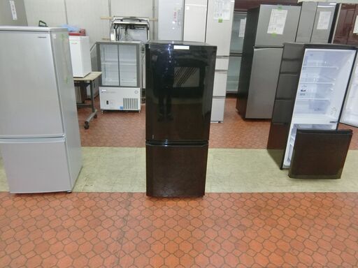 ID 677555　三菱２ドア　146L　２０１９年製　MR-P15D-B