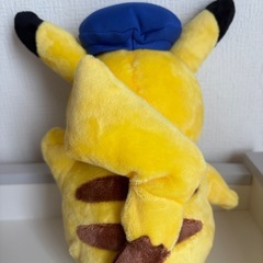 タグ付き 駅長さんピカチュウ ぬいぐるみ ポケモンストア 東京駅店限定　ポケモン ピカチュウ 終売　限定　レア　駅長ピカチュウ の画像