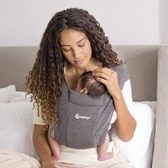 Ergobaby(エルゴベビー) 抱っこひも 前向き抱き可 [日本正規品保証付] 新生児　
軽量 簡単装着 エンブレース EMBRACE グレー の画像