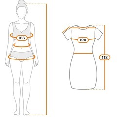 ゆったりシルエットワンピースブラックの画像