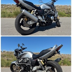 ホンダ CB400SF シルバーバッテリー新品フォークオーバーホール済みシート張替えの画像
