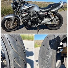 ホンダ CB400SF シルバーバッテリー新品フォークオーバーホール済みシート張替えの画像