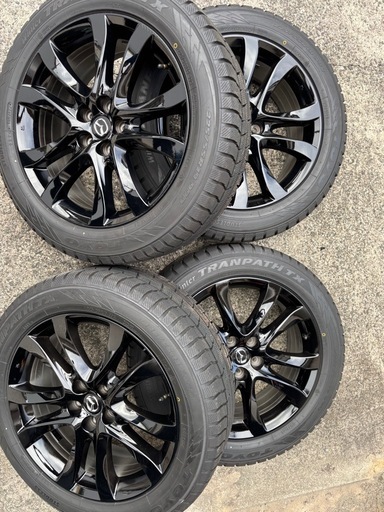 お話中)マツダCX5などに19インチスタッドレスタイヤ４本