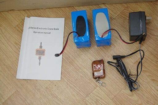 ジャンク クレーンスケール OCS-3t デジタル式 3t 充電式 測り 動作