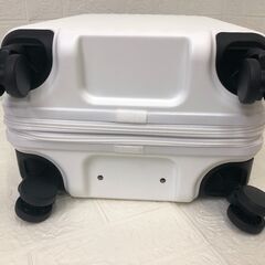 ACE エース イグザクト 機内持込みサイズ スーツケース 拡張機能付きホワイトの画像