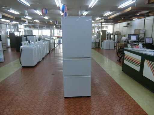 ID 677593　東芝3ドア　363L　２０１８年製　錆びアリ　GR-K36XV(ZW)