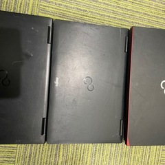 ノートパソコンまとめ売り（富士通／NEC／Panasonic／DELL／HP）ジャンク扱い・部品取りにどうぞの画像