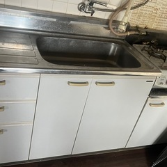 流し台セット　中古　取り外しして引き取り品の画像
