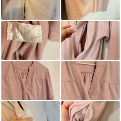 たまひよ べBenesse【産前産後両用】マタニティ授乳口付きワンピース＆の画像