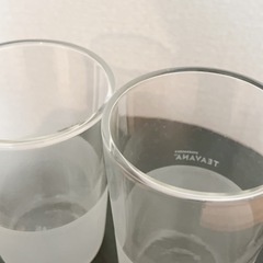中古　スターバックス TEAVANAダブルウォールグラス 354 セット売りの画像
