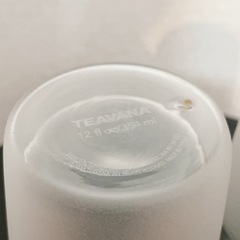 中古　スターバックス TEAVANAダブルウォールグラス 354 セット売りの画像