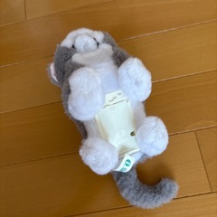 動くネコぬいぐるみの画像