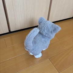 動くネコぬいぐるみの画像