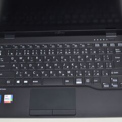 中古軽量ノートパソコン 富士通 UH-X/F3 Windows11+office 爆速SSD512GB 第11世代core i7/メモリ16GB/13.3インチ/webカメラ/無線内蔵の画像