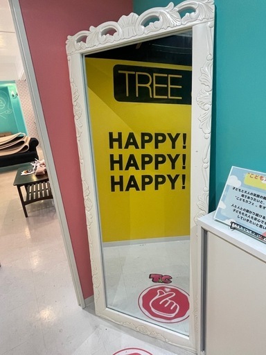 アンティーク調 全身鏡