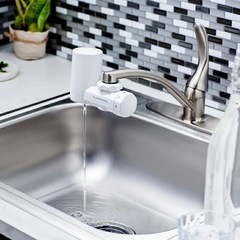 クリンスイ 蛇口直結型 浄水器 MD103W-WT の画像
