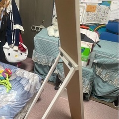 鏡面スタンドミラーホワイト
の画像