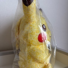 タグ付き　ポケモン　パッチワーク　ピカチュウ ぬいぐるみ　ポケモンセンター　オリジナル　限定　終売　レア　ポケモン　ポケセン の画像