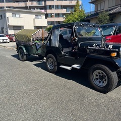 三菱ジープJ54 三菱トレーラーの画像