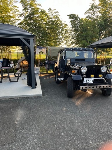 三菱ジープJ54 三菱トレーラー