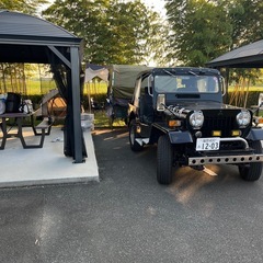三菱ジープJ54 三菱トレーラーの画像