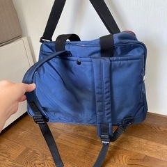 片塩中学リュックサック型鞄の画像