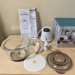 フードプロセッサー YAMAZEN MFD-500（W）の画像