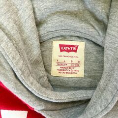 【Levi's・フードパーカー】★人気ブランド・リーバイス★おしゃれな3色カラーデザイン★キッズ・120cm★の画像